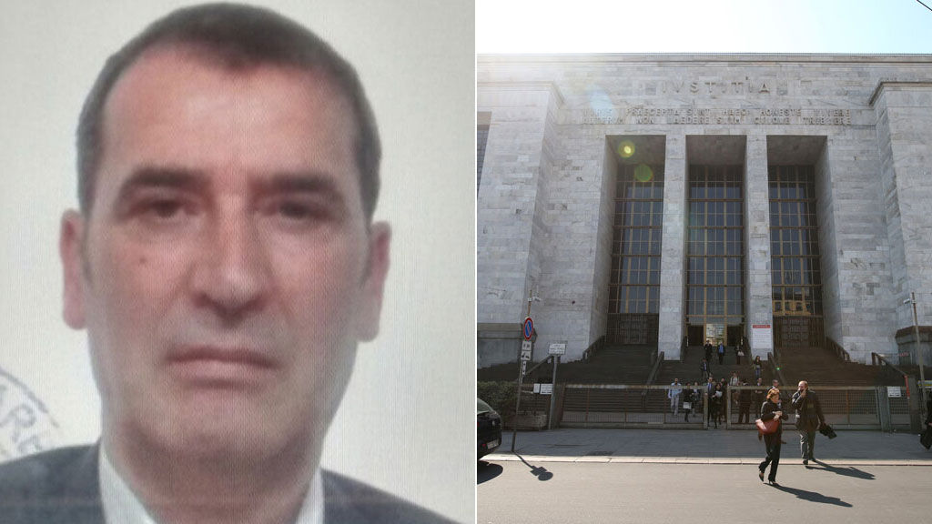 A lövöldöző és a bíróság épülete